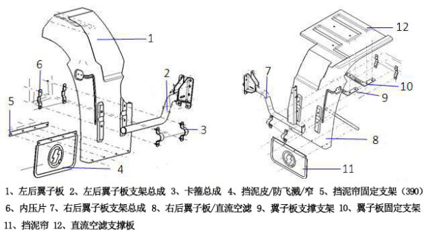 x3000-t-rear-fender-assembly