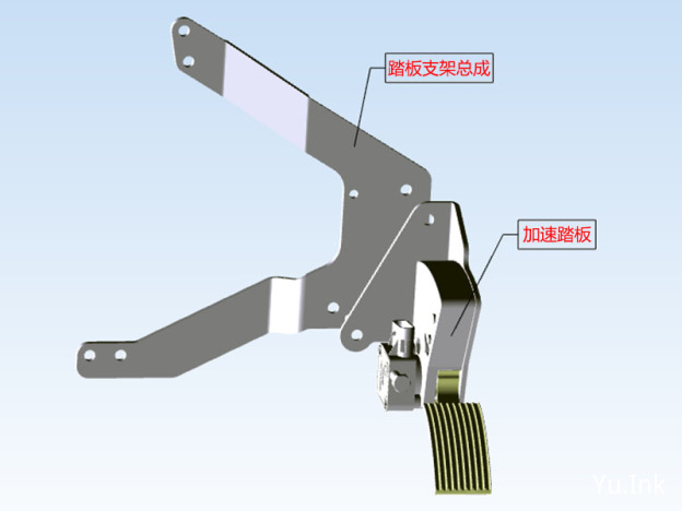 L5000车型的油门操纵