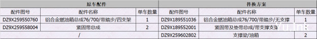 DZ9X259550760|DZ9X259558004|DZ9X189551036|DZ9X189552001|DZ9X259602802|X6000燃油箱